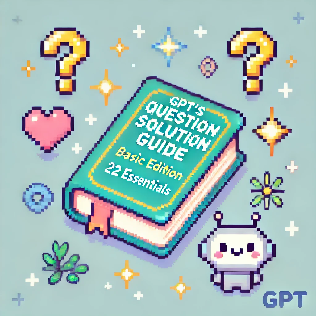 【GPTs疑問質問大全・基本編22選】あなたの質問すべて解決します。