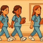 42 kmの現場を駆け抜けるナースへ——Sauconyが贈る、“働く足”のためのシューズ