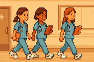 42 kmの現場を駆け抜けるナースへ——Sauconyが贈る、“働く足”のための最高のナースシューズ 11