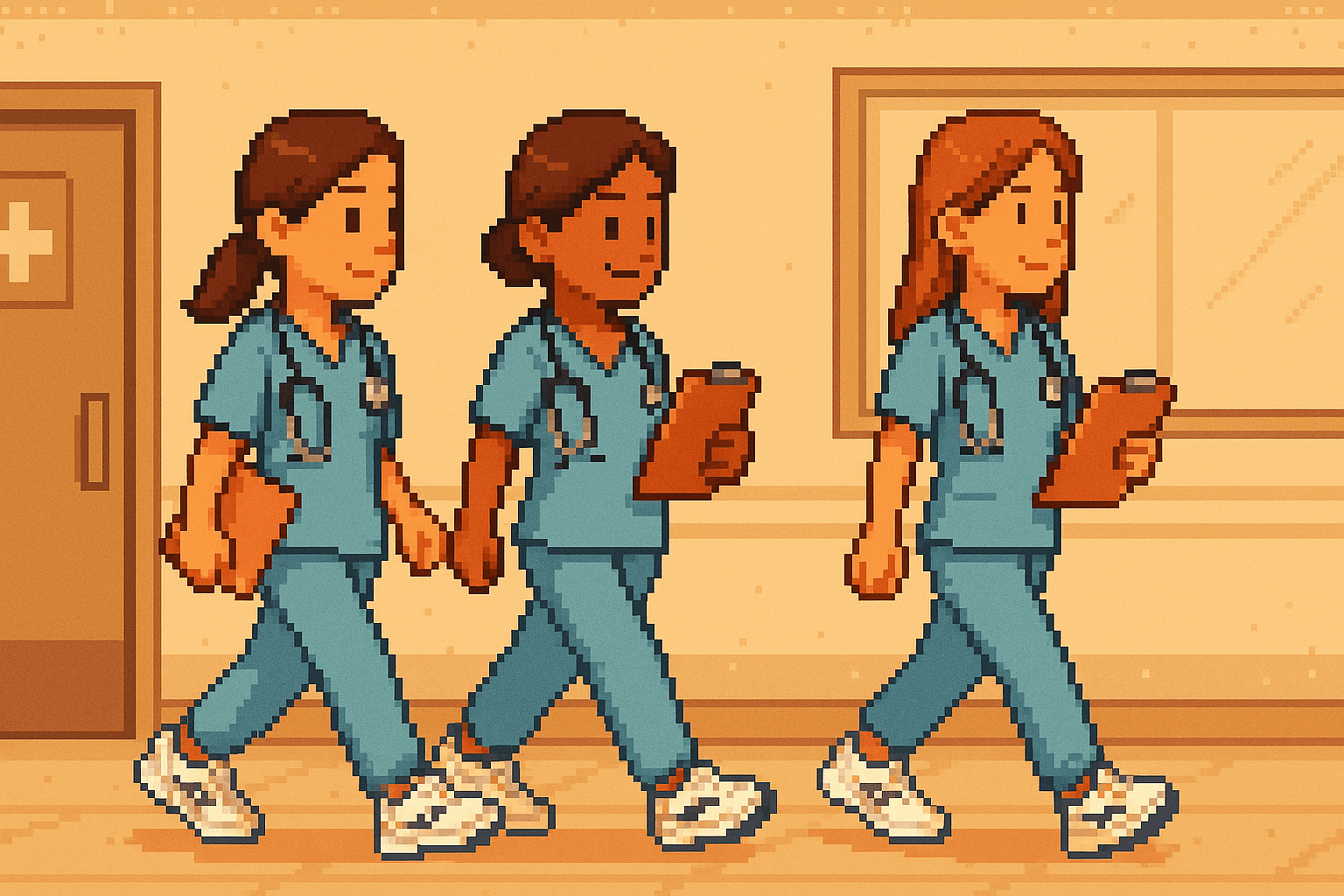 42 kmの現場を駆け抜けるナースへ——Sauconyが贈る、“働く足”のための最高のナースシューズ 24 42 kmの現場を駆け抜けるナースへ——Sauconyが贈る、“働く足”のためのシューズ